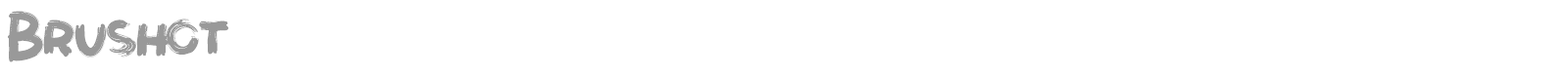 Brushot font preview
