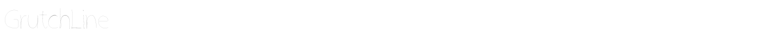 Grutch Line font preview