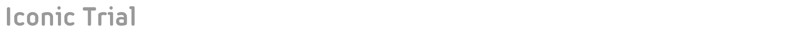 Iconic font preview