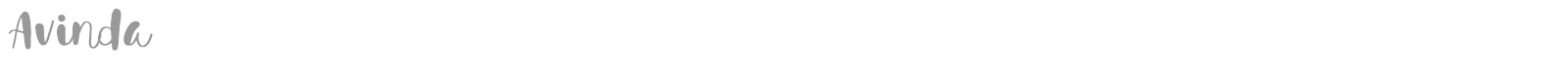 Avinda font preview