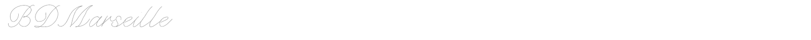 BD Marseille font preview