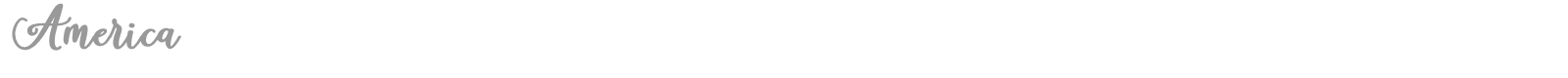 America font preview