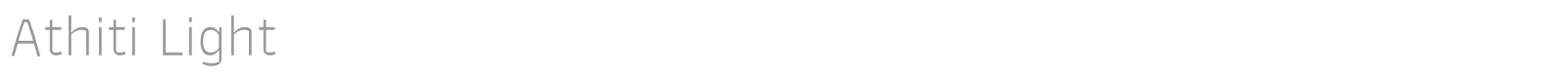 Athiti font preview