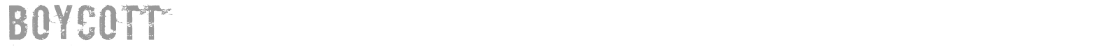Boycott font preview