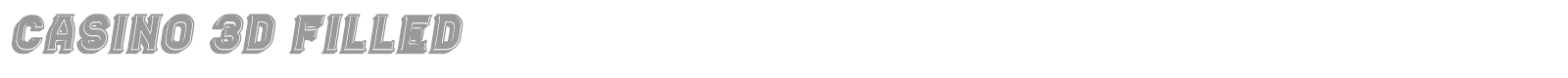 Casino font preview