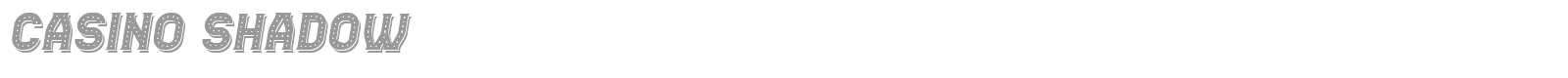 Casino font preview