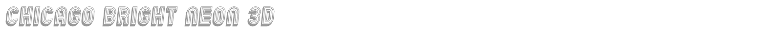 Chicago font preview