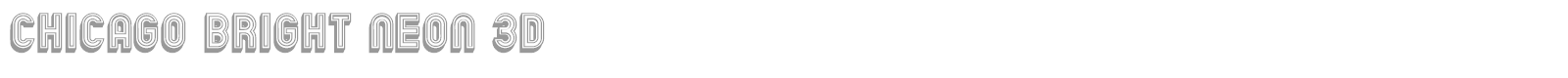 Chicago font preview