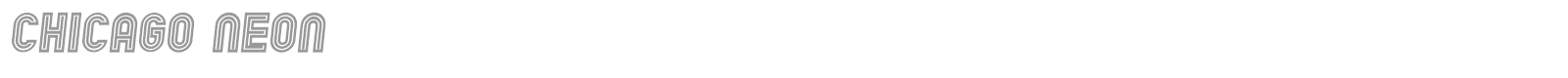 Chicago font preview