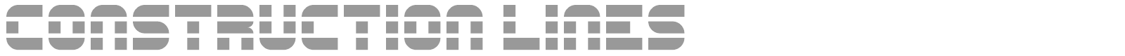 Construction Lines font preview