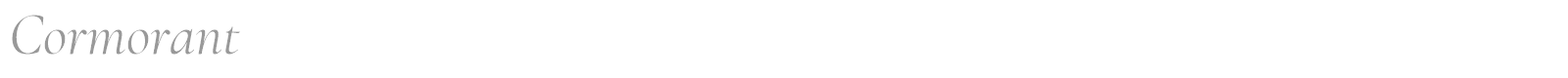 Cormorant font preview