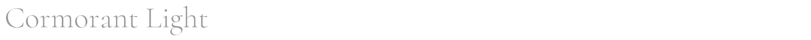 Cormorant font preview