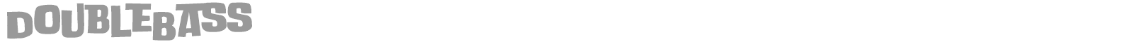 Doublebass font preview