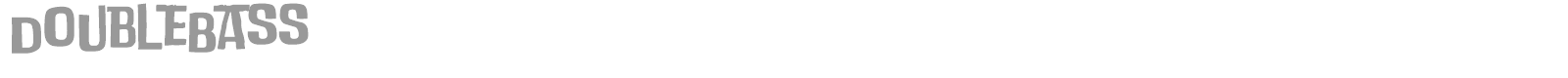 Doublebass font preview