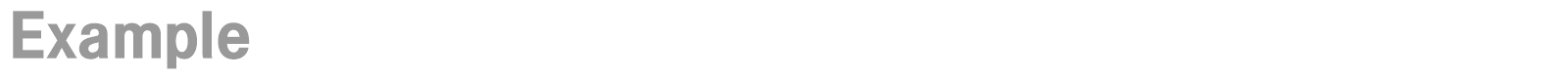 Example font preview