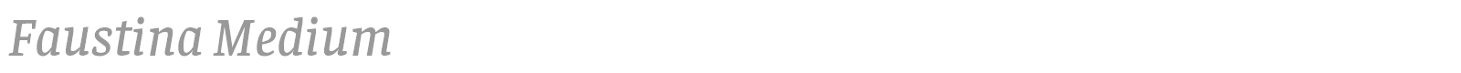 Faustina font preview