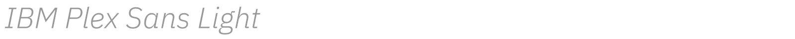 IBM Plex Sans font preview