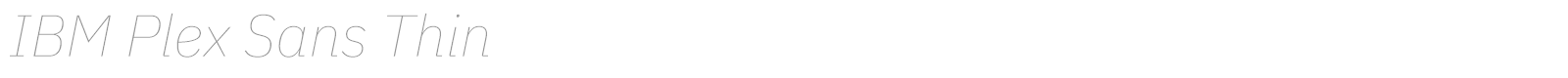 IBM Plex Sans font preview