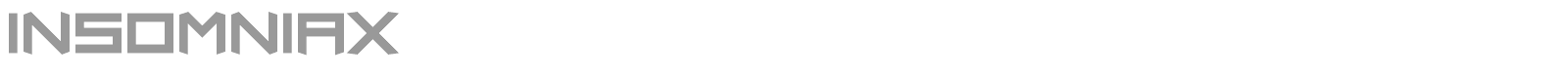 Insomniax font preview