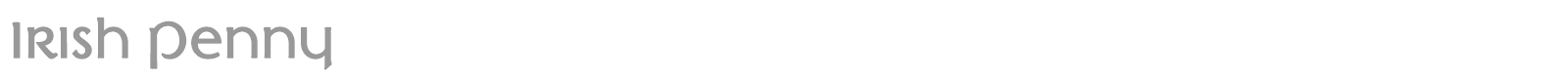 Irish Penny font preview