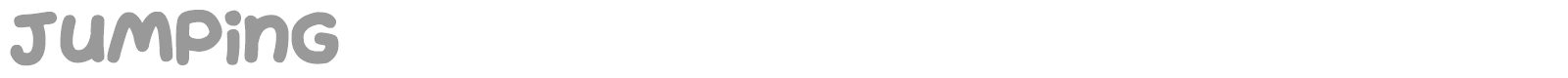 Jumping font preview