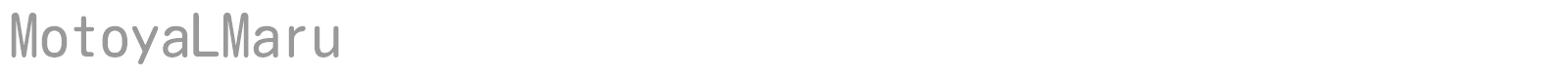Kosugi Maru font preview