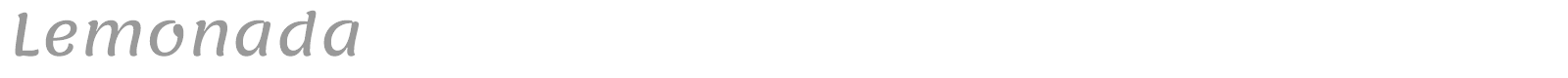 Lemonada font preview