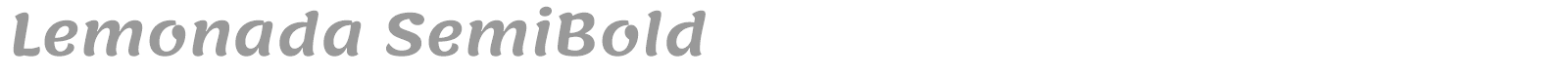 Lemonada font preview