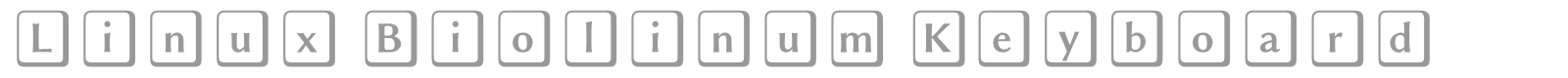 Linux Biolinum font preview