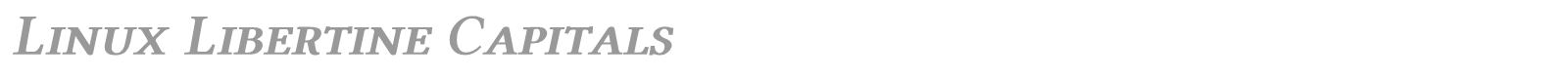 Linux Libertine font preview