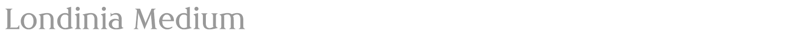 Londinia font preview