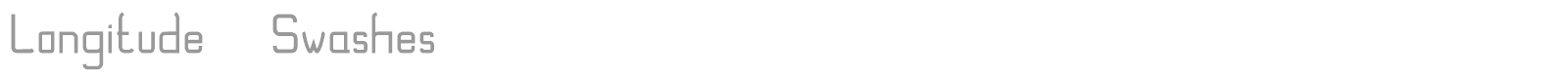 Longitude font preview