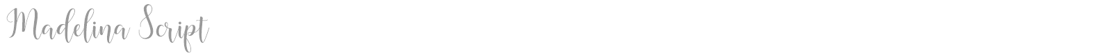 Madelina font preview