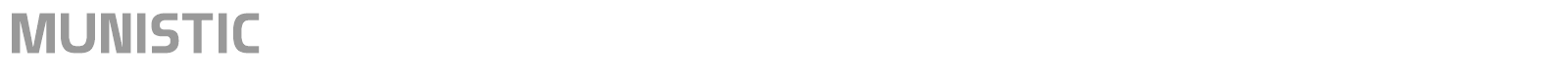Munistic font preview