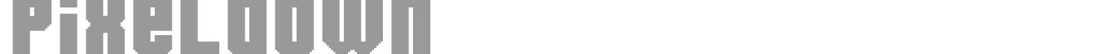 Pixeldown font preview