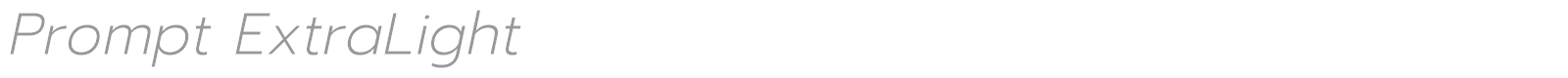 Prompt font preview