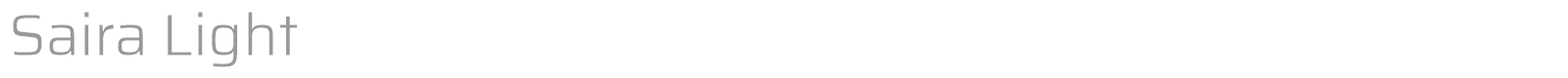 Saira font preview