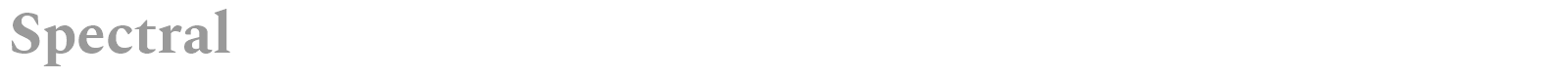 Spectral font preview