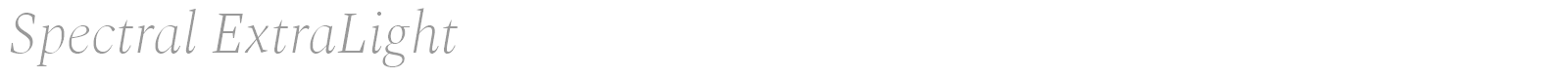 Spectral font preview