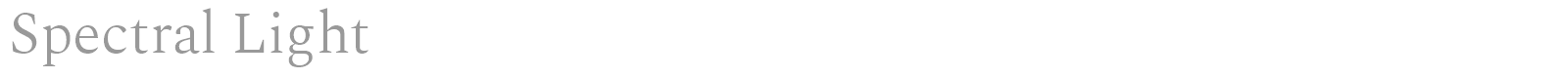 Spectral font preview
