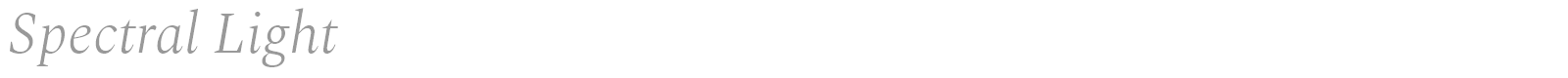 Spectral font preview