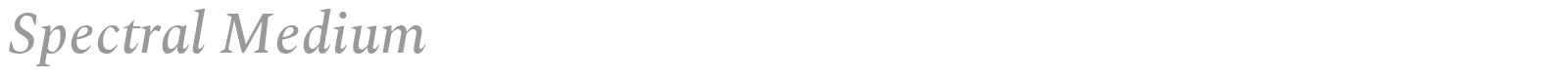 Spectral font preview