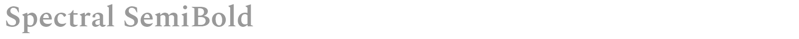 Spectral font preview
