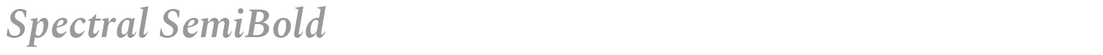 Spectral font preview