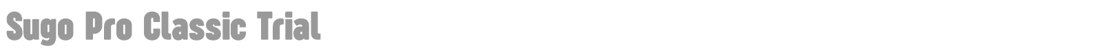 Sugo Pro Display font preview
