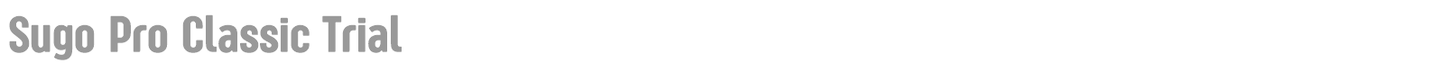 Sugo Pro Display font preview