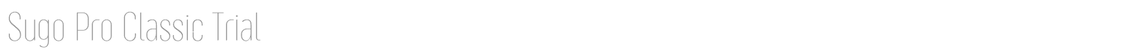 Sugo Pro Display font preview