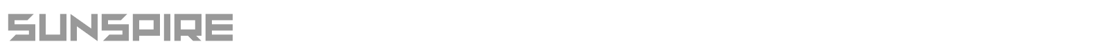 Sunspire font preview