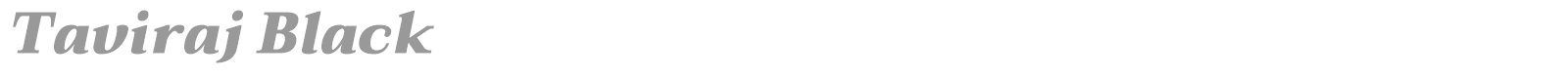 Taviraj font preview