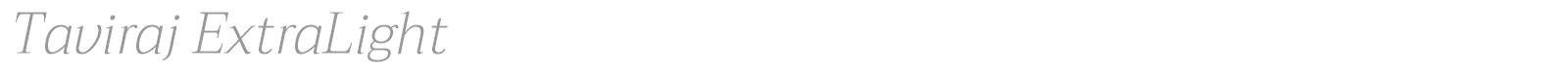 Taviraj font preview